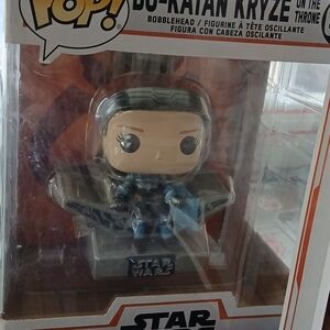 Funko Bo-Katan Kryze on the Throne Bobblehead